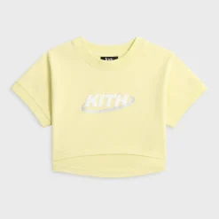 Kith Kids Short Sleeve Nelson Cropped Crewneck