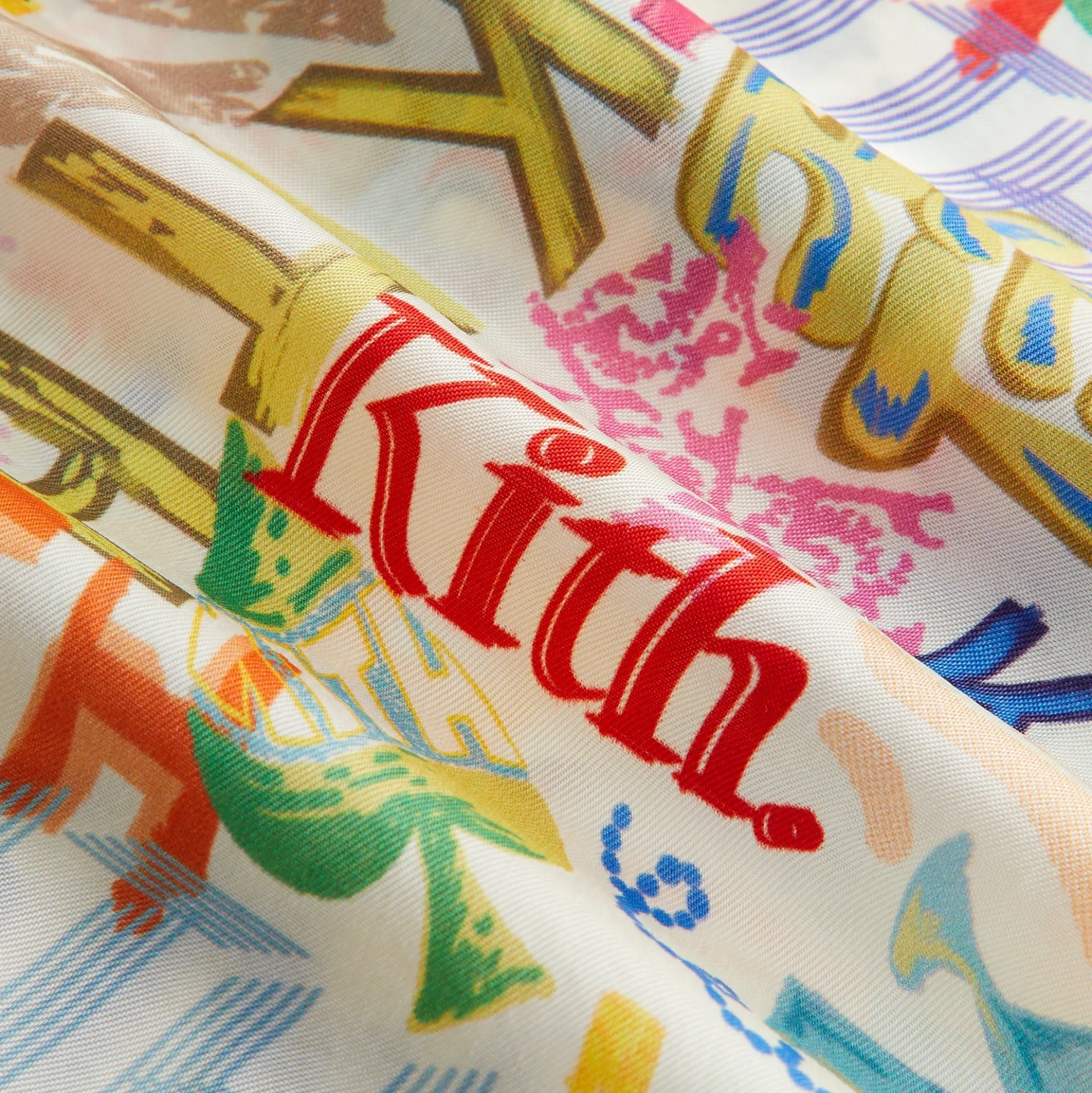 Kith Kids Thompson Camp Sketched Monogram Shirt