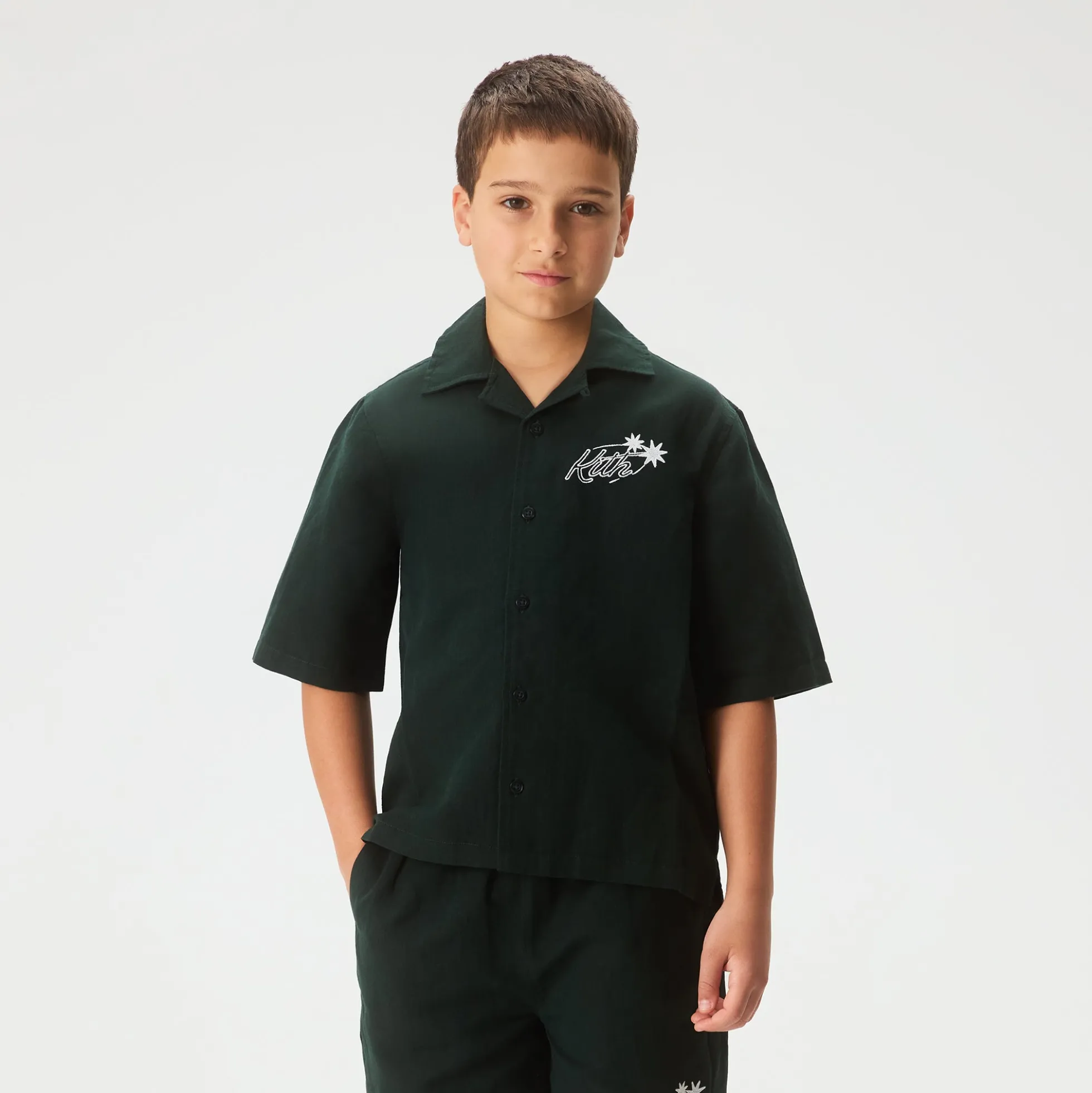 Kith Kids Thompson Camp Shirt