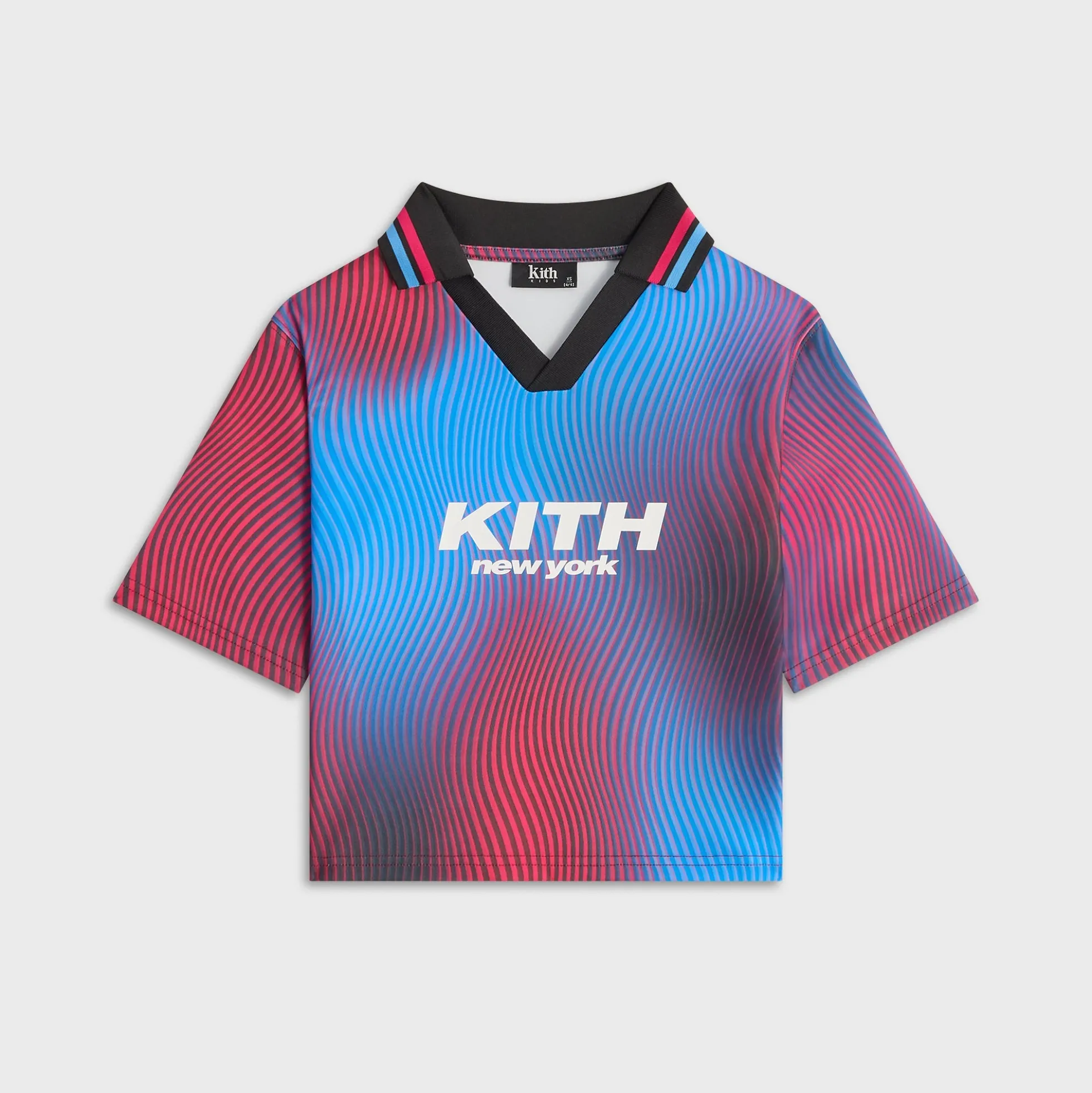 Kith Kids Wavy Ombre Edison Soccer Polo