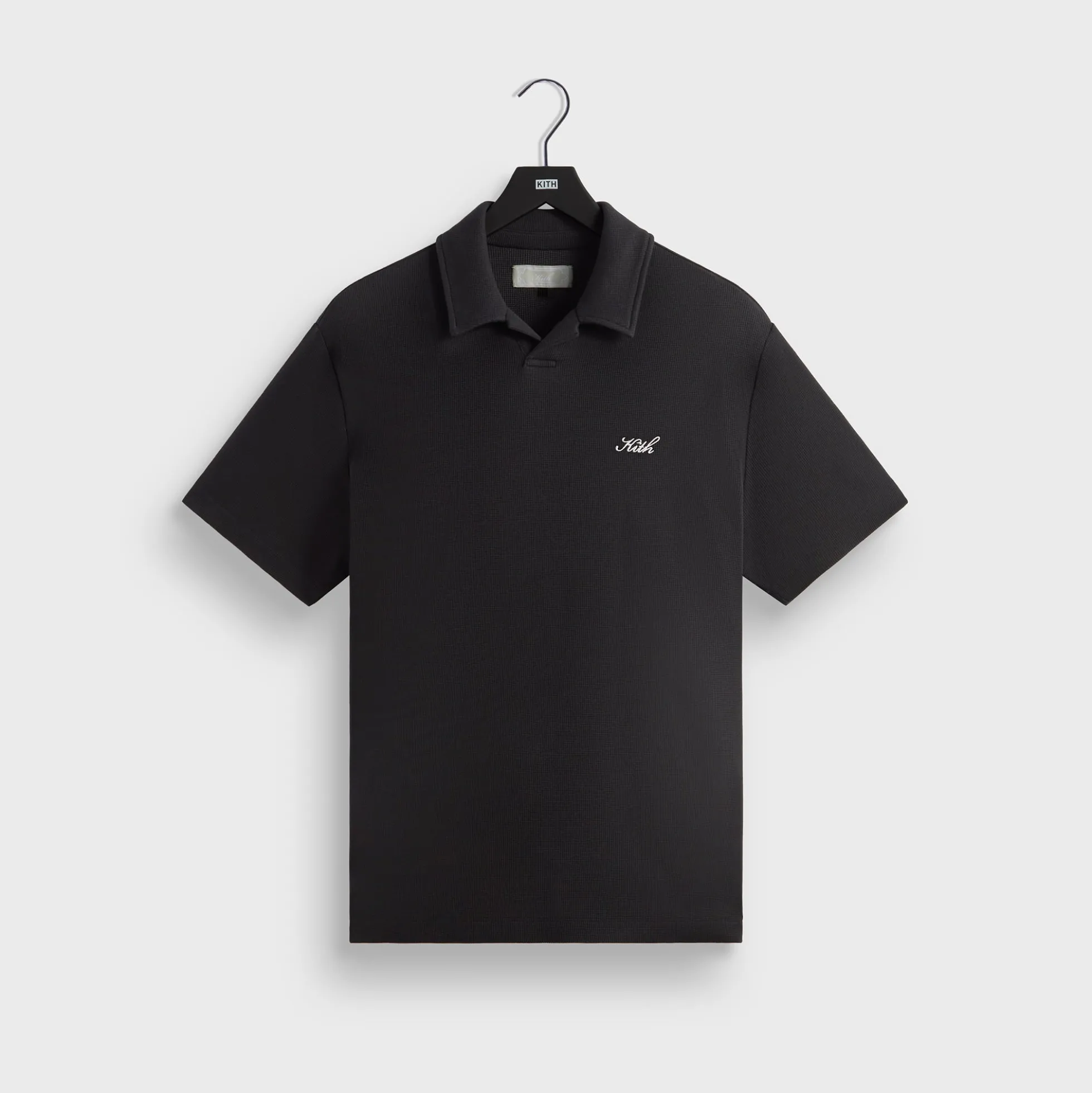 Kith Micro Waffle Drew Polo Shirt