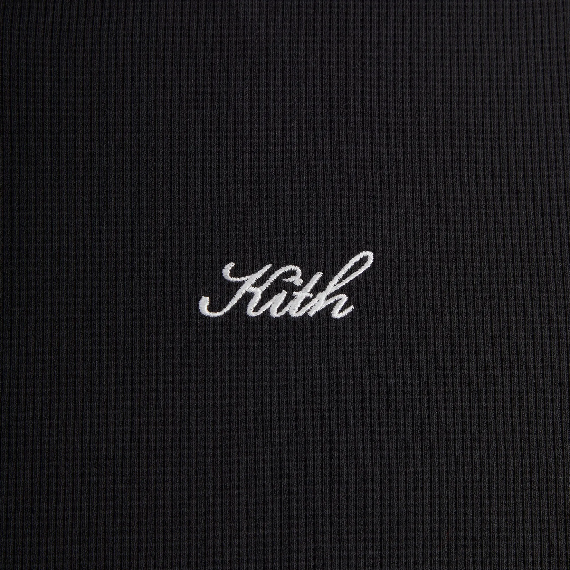 Kith Micro Waffle Drew Polo Shirt