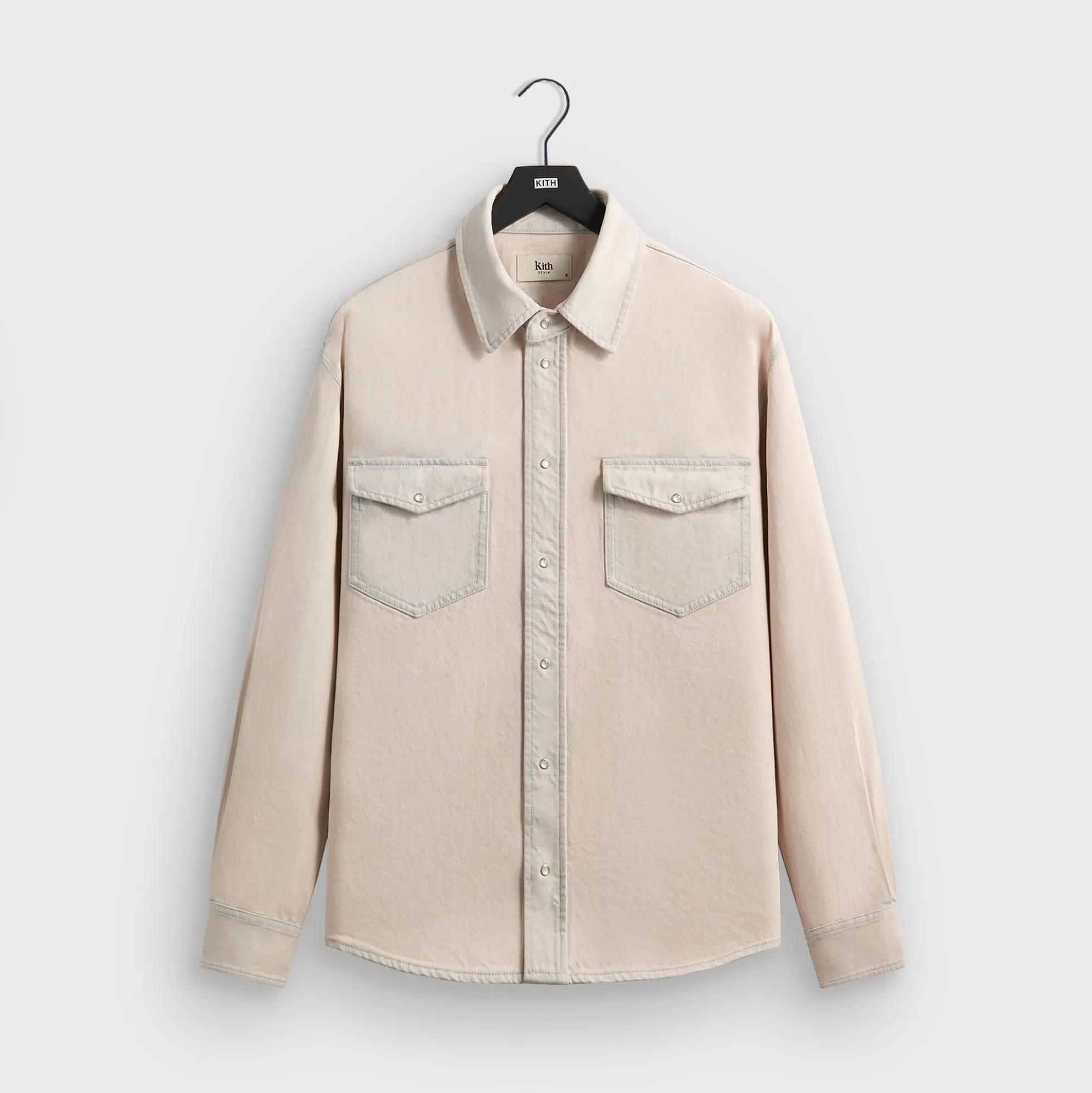 Kith Midweight Denim Long Sleeve Warwick Shirt