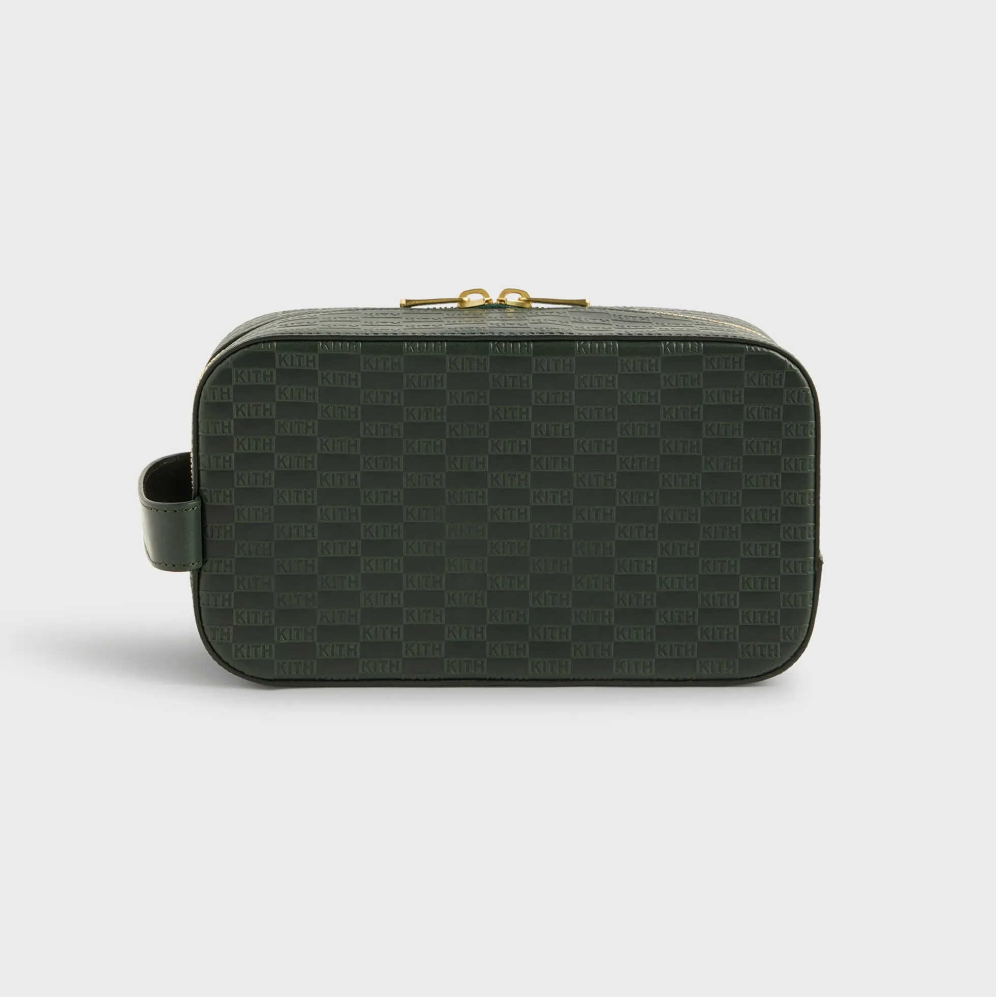 Kith Monogram Leather Dopp Kit