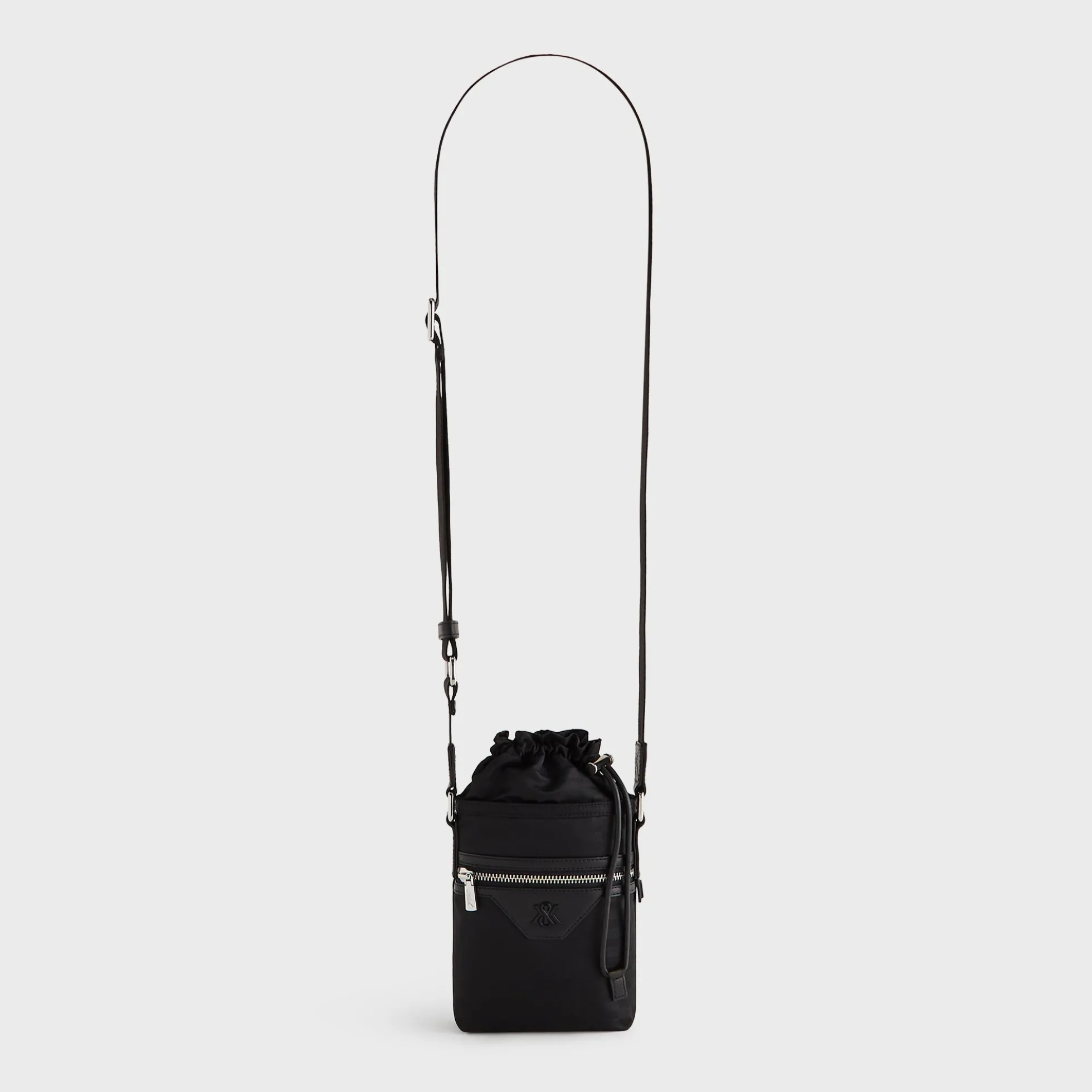 Kith Monogram Nylon Jacquard Drawcord Crossbody