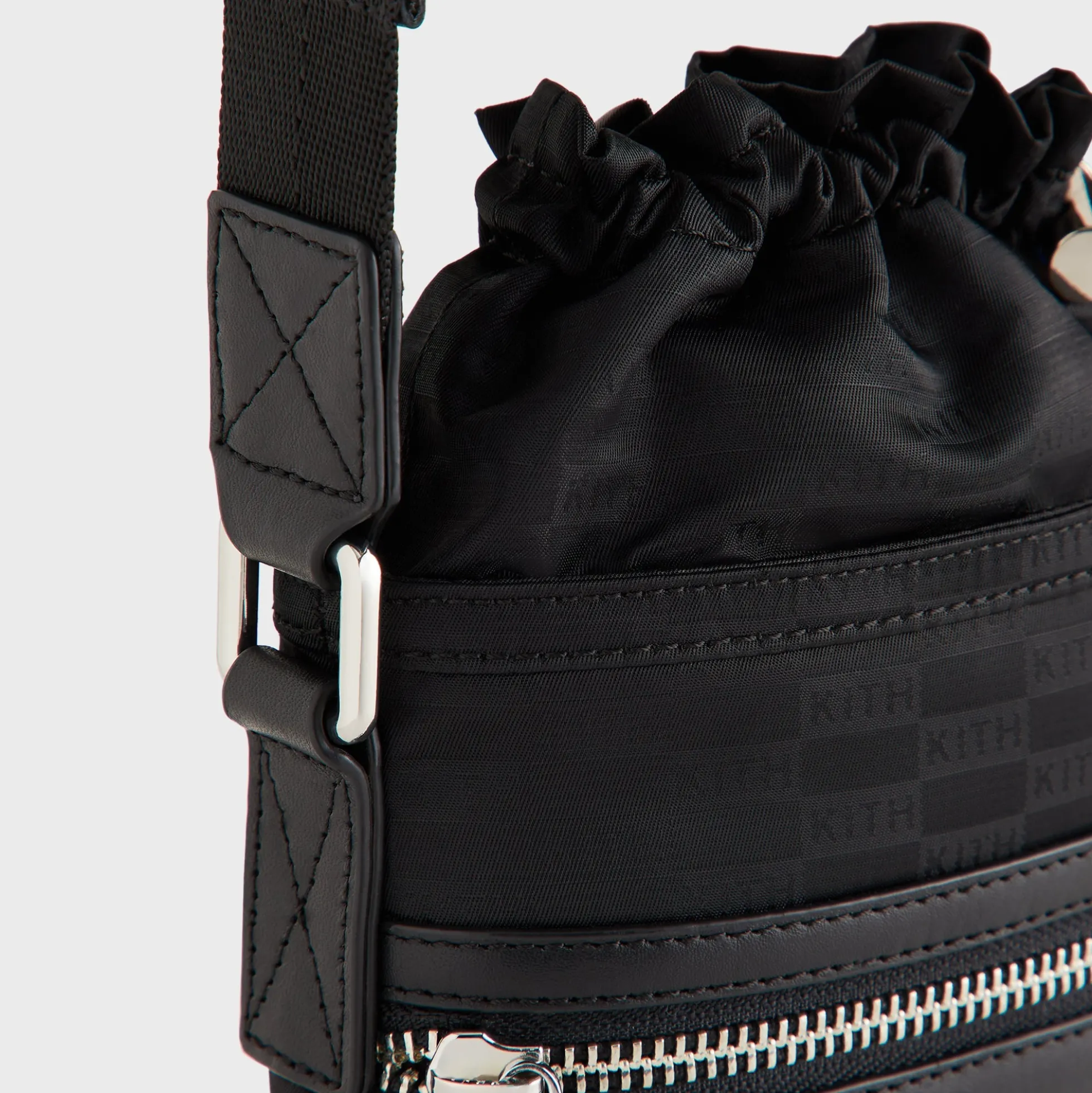 Kith Monogram Nylon Jacquard Drawcord Crossbody