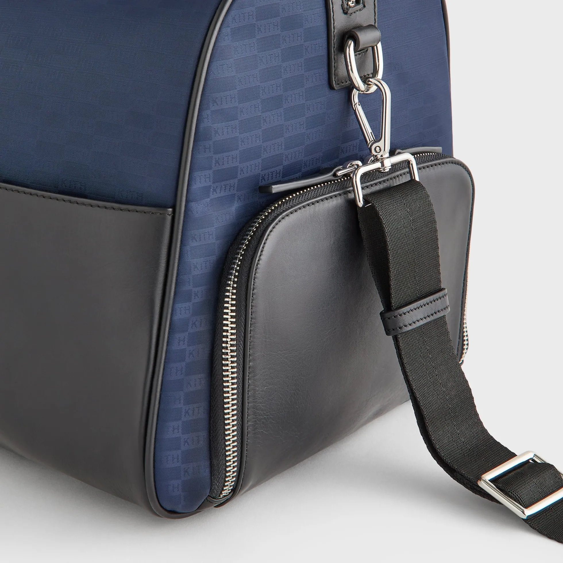 Kith Monogram Nylon Leather Traveler K55 Bag