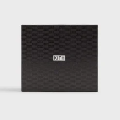 Kith Monogram Suede Card Holder