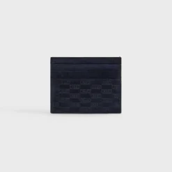 Kith Monogram Suede Card Holder