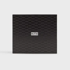 Kith Monogram Suede Card Holder