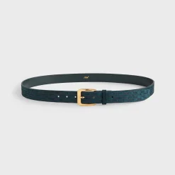 Kith Monogram Suede Leather Belt