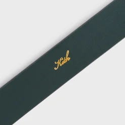 Kith Monogram Suede Leather Belt
