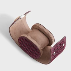 Kith Monogram Suede Leather Single Watch Roll