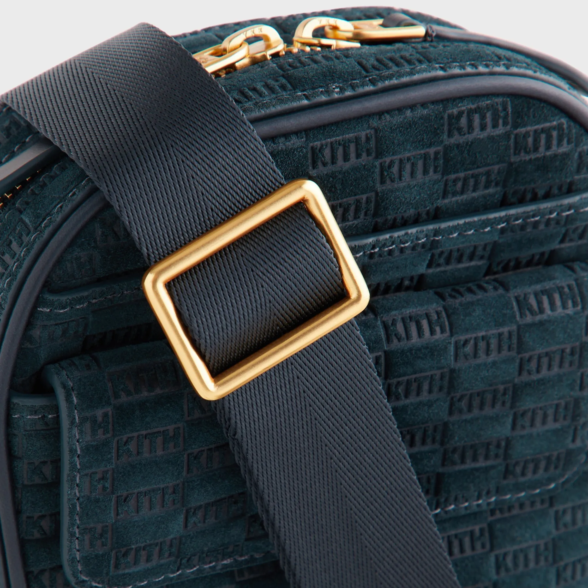 Kith Monogram Suede Passenger K15 Bag