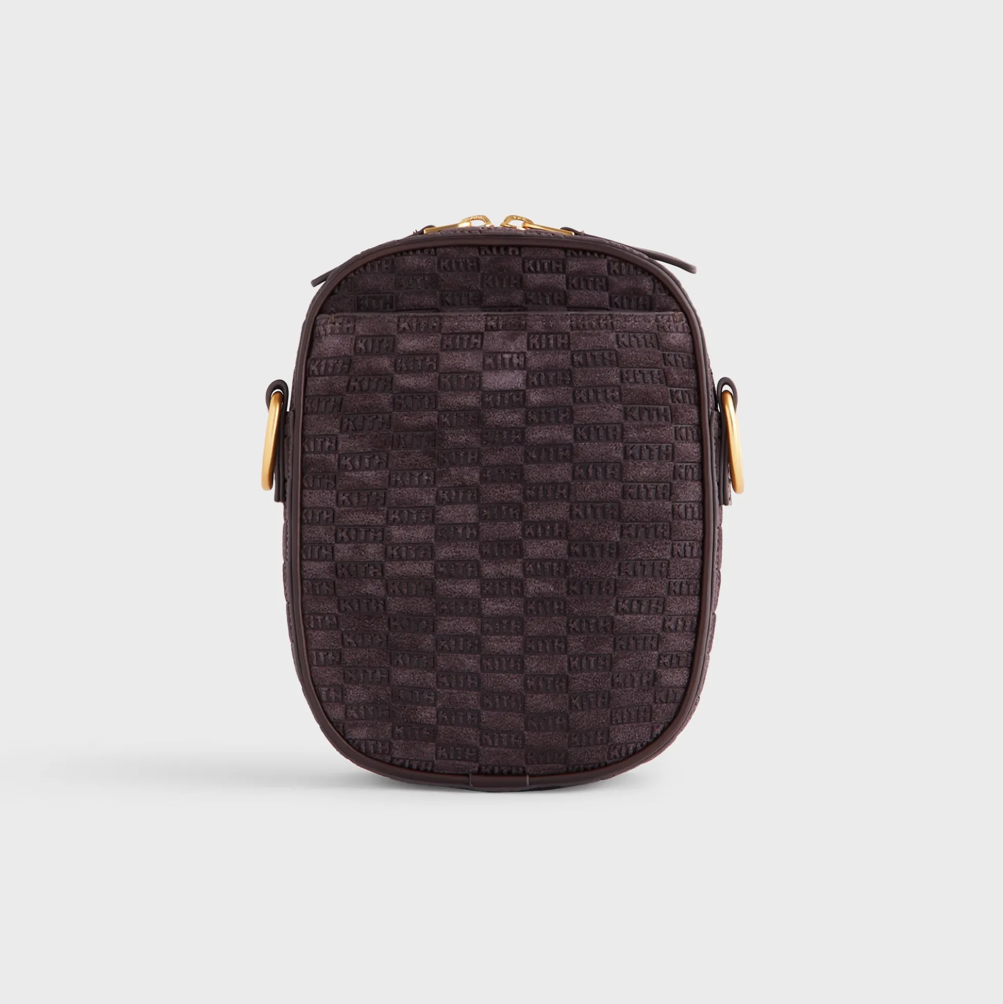 Kith Monogram Suede Passenger K15 Bag