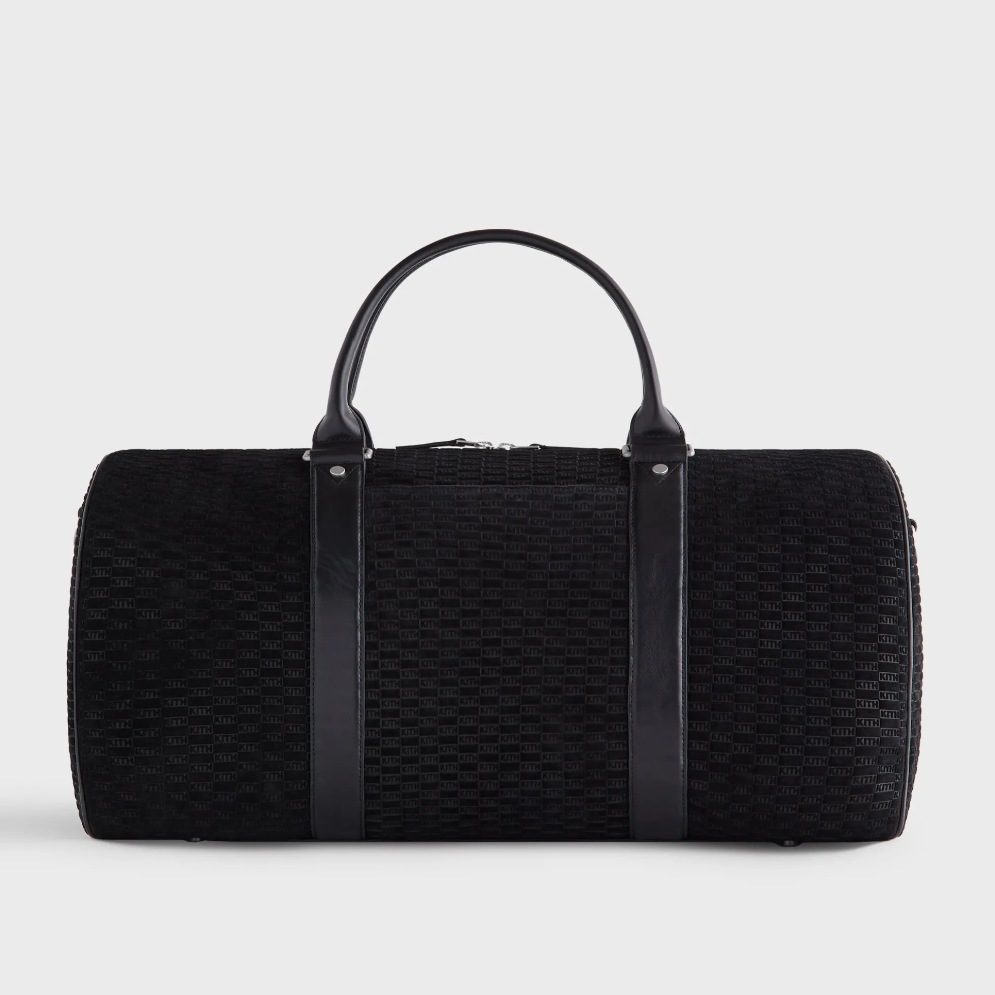 Kith Monogram Suede Traveler K55 Bag
