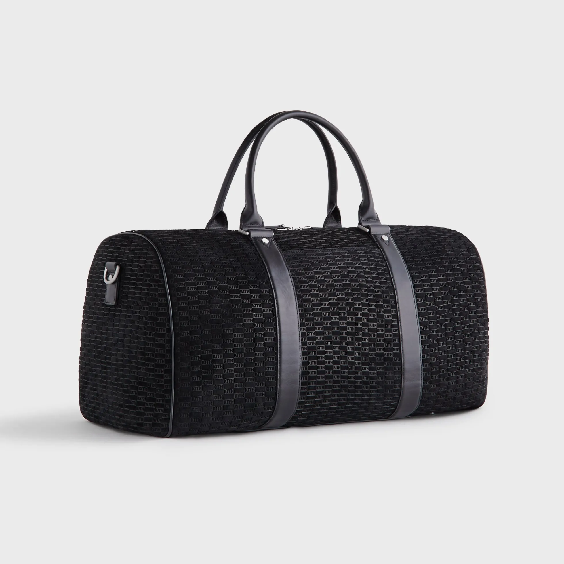 Kith Monogram Suede Traveler K55 Bag