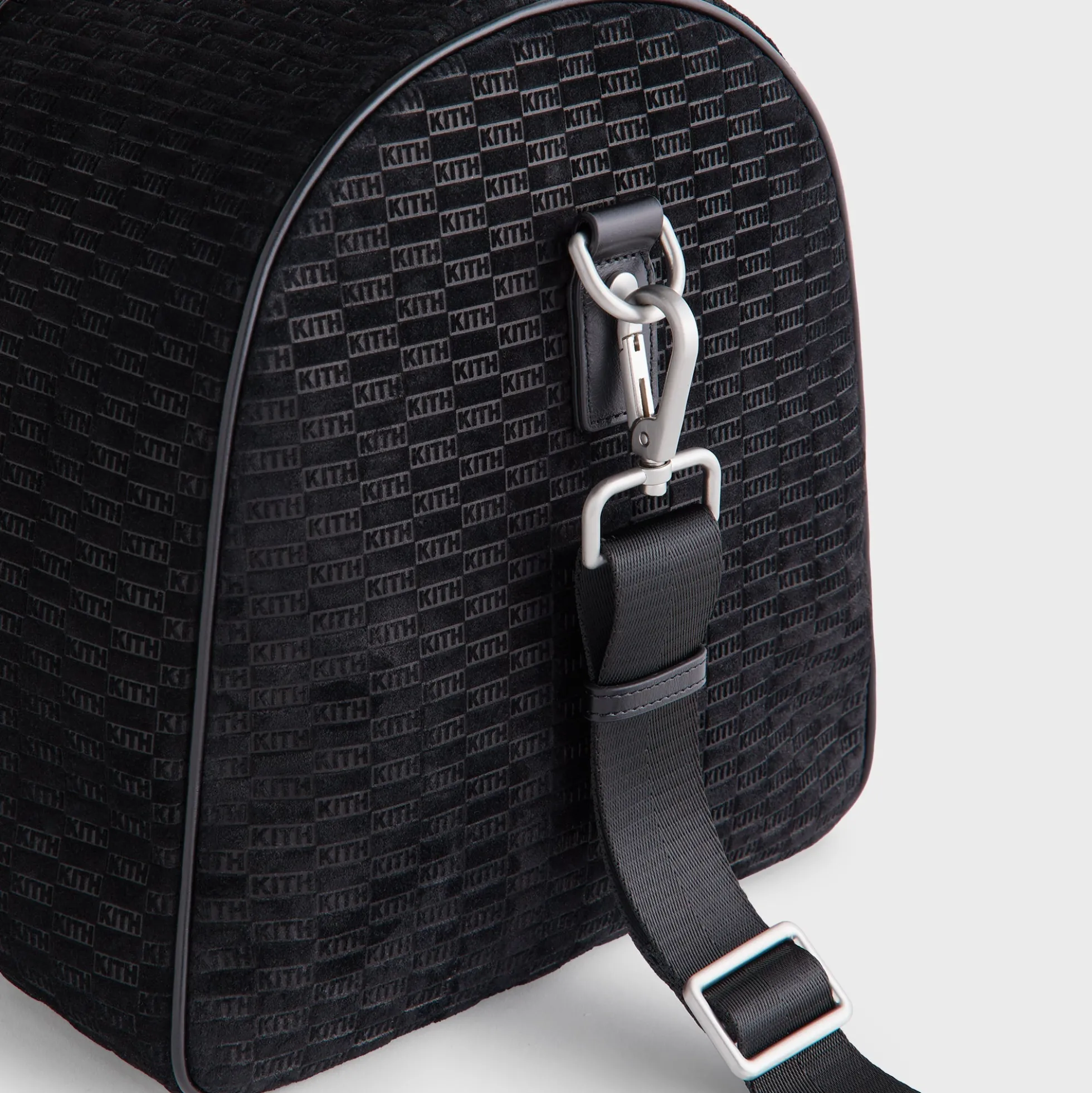 Kith Monogram Suede Traveler K55 Bag