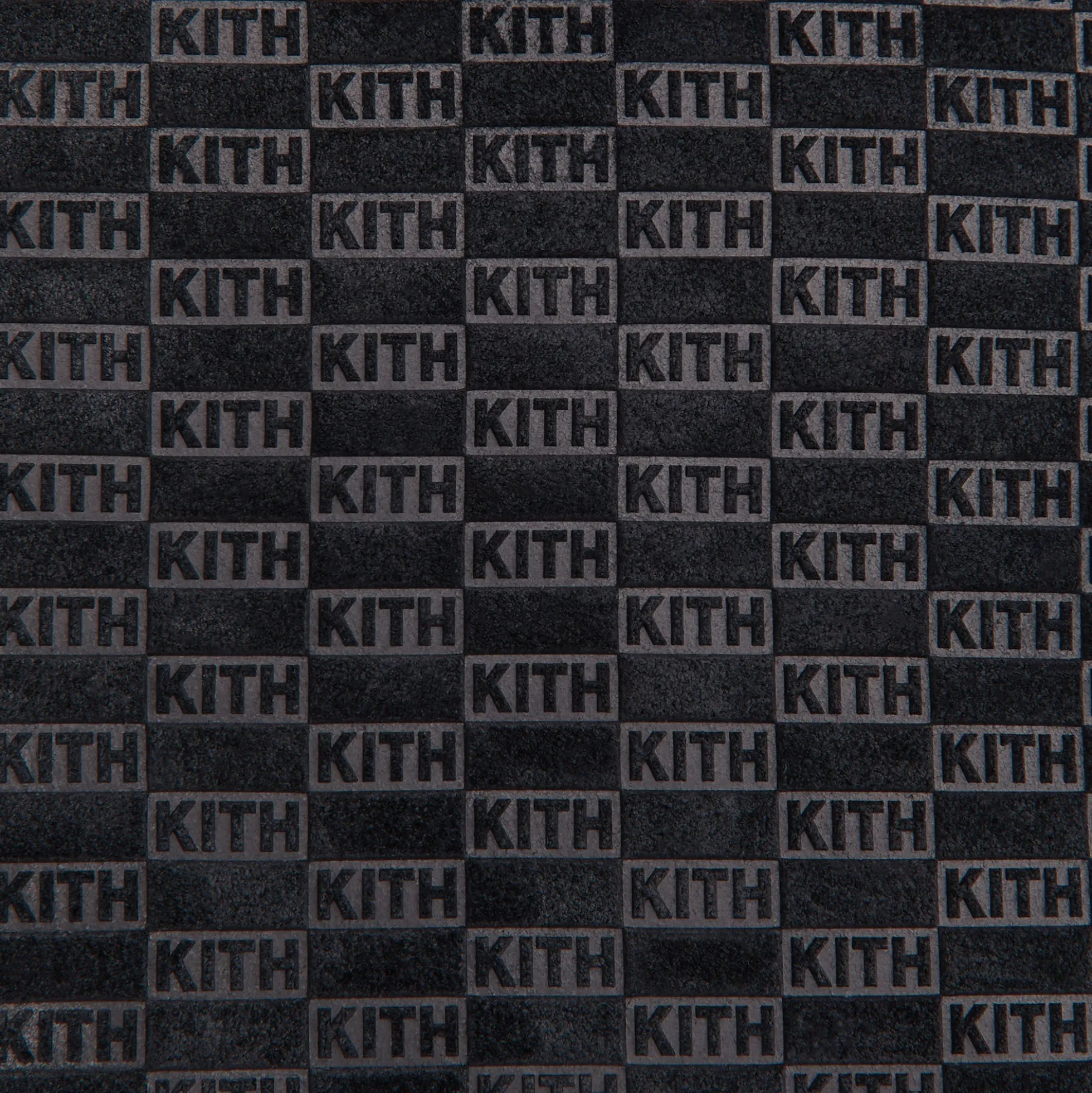 Kith Monogram Suede Traveler K55 Bag