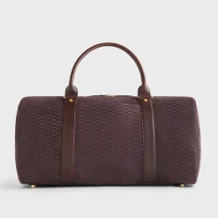 Kith Monogram Suede Traveler K55 Bag