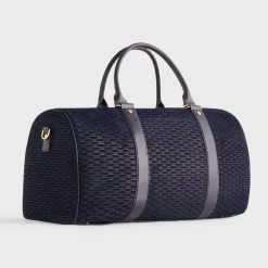 Kith Monogram Suede Traveler K55 Bag
