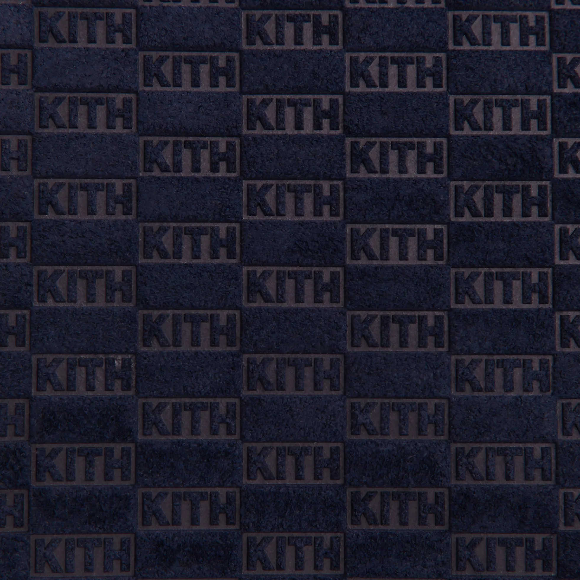 Kith Monogram Suede Traveler K40 Bag