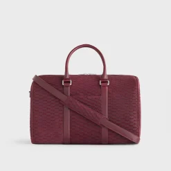 Kith Monogram Suede Traveler K40 Bag
