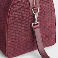 Kith Monogram Suede Traveler K40 Bag