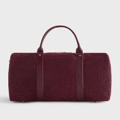 Kith Monogram Suede Traveler K55 Bag