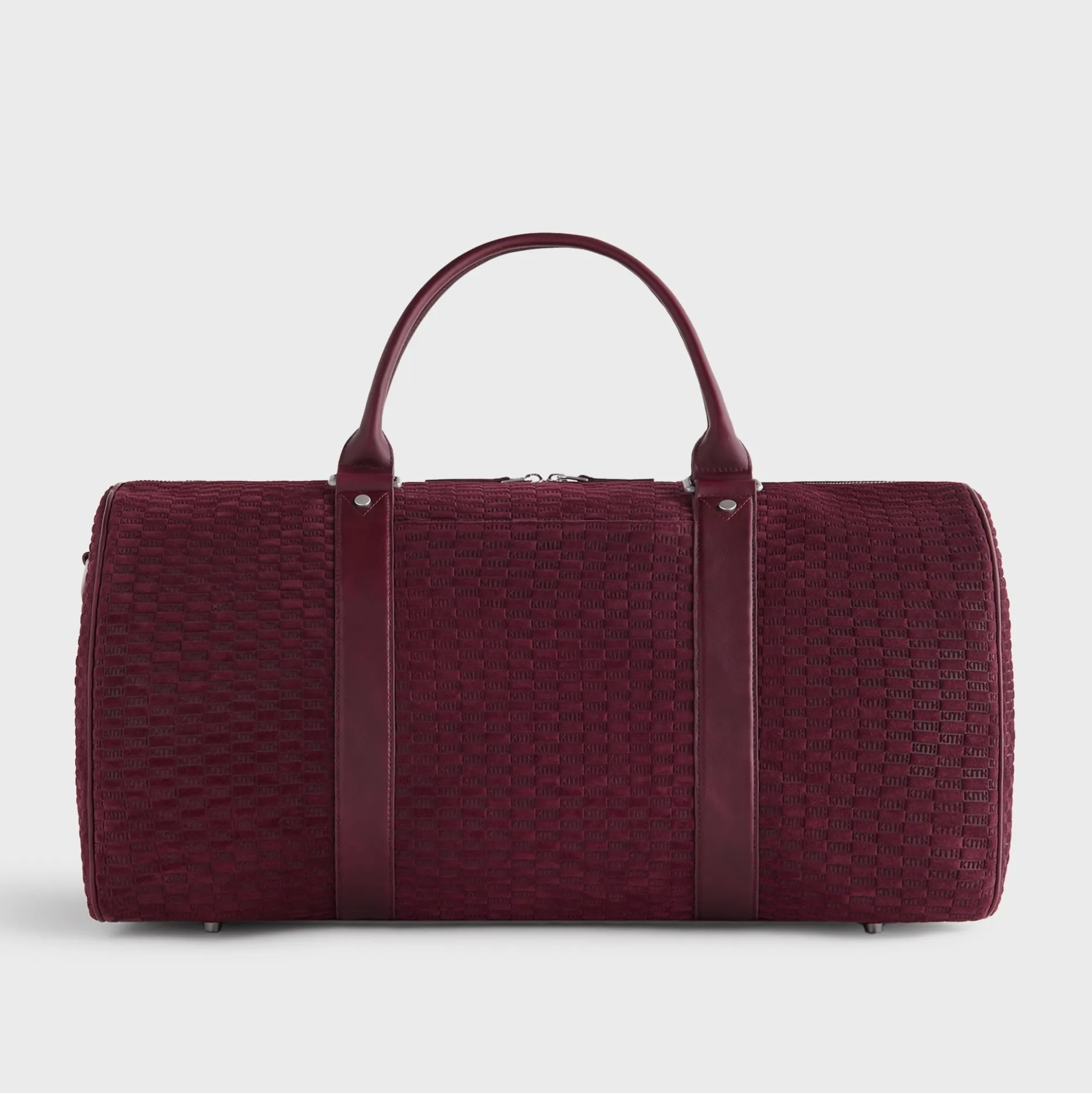 Kith Monogram Suede Traveler K55 Bag
