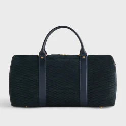 Kith Monogram Suede Traveler K55 Bag