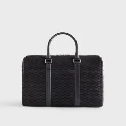 Kith Monogram Suede Traveler K40 Bag