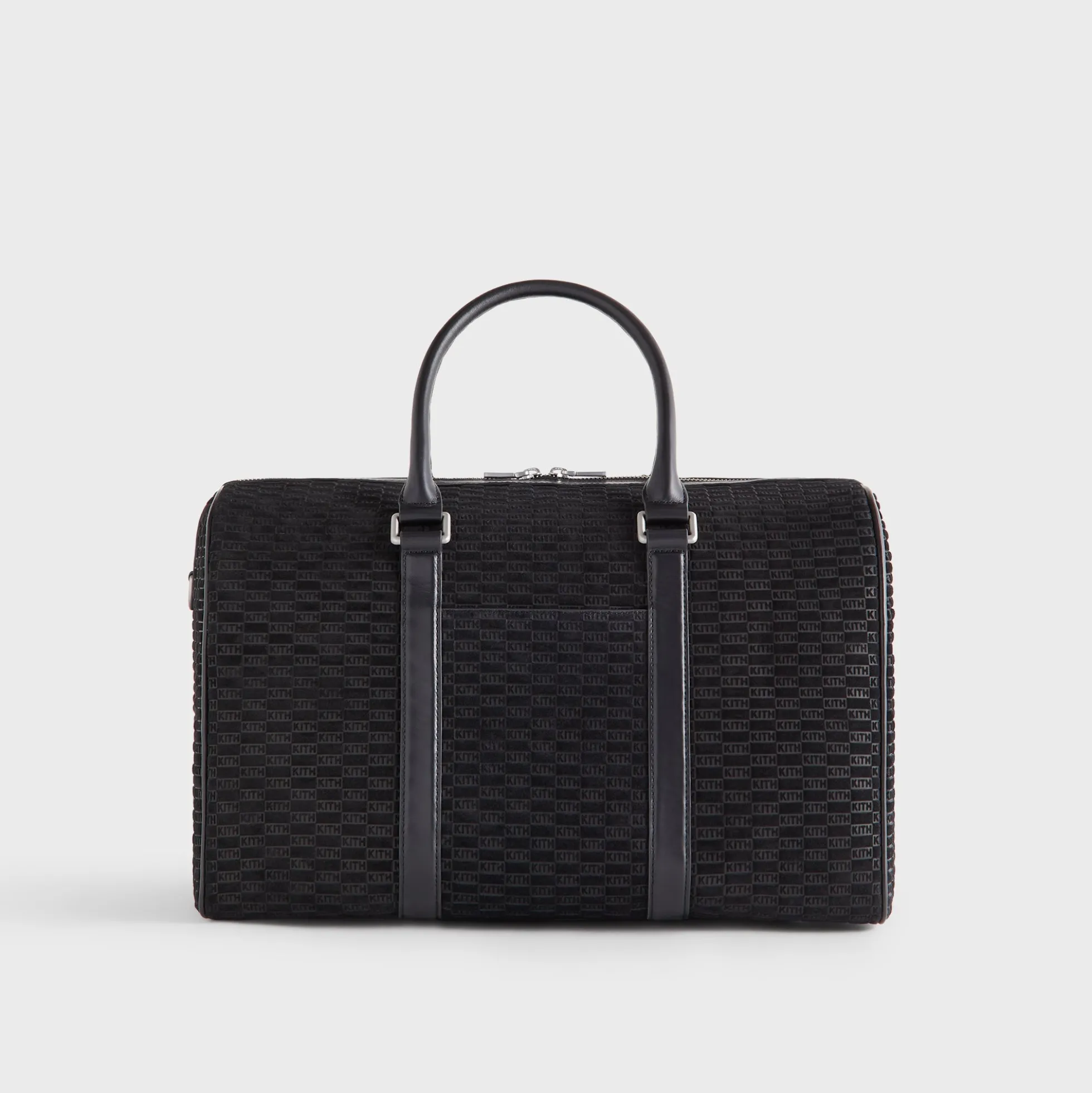 Kith Monogram Suede Traveler K40 Bag