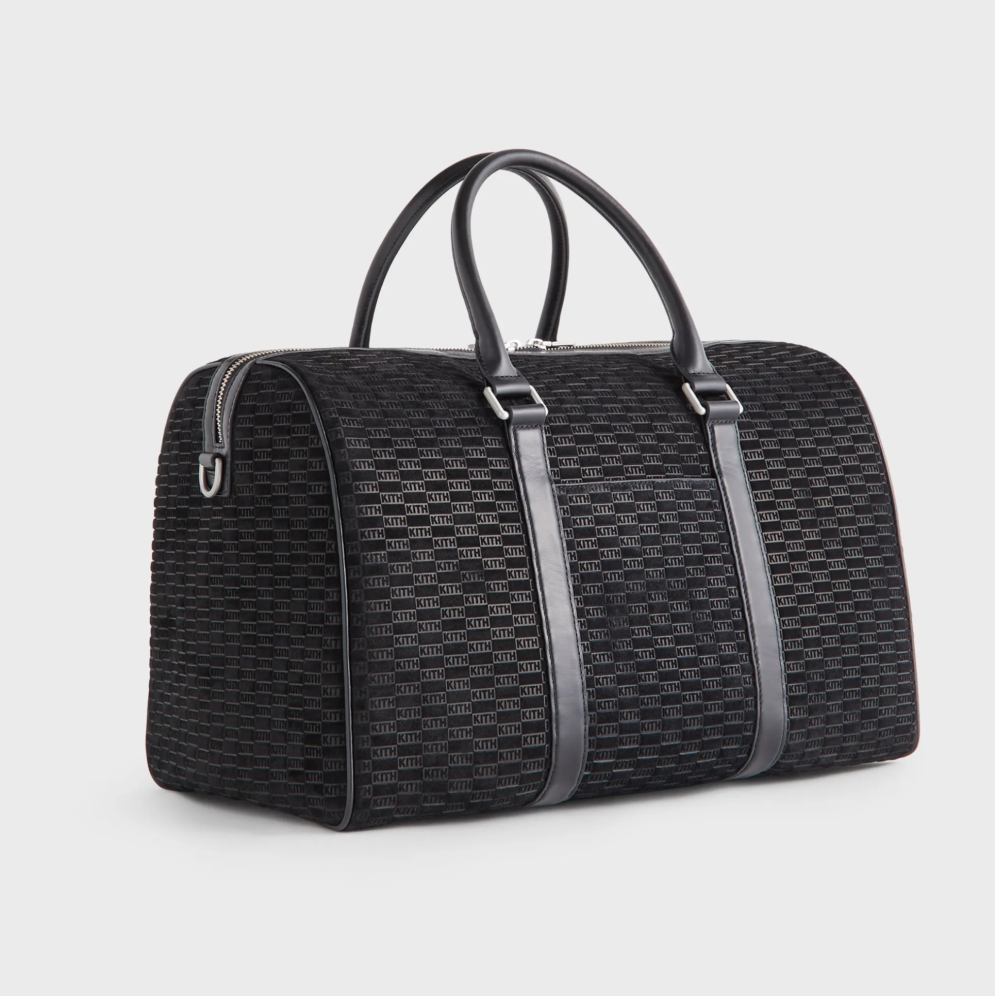 Kith Monogram Suede Traveler K40 Bag