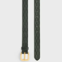Kith Monogram Vachetta Leather Belt
