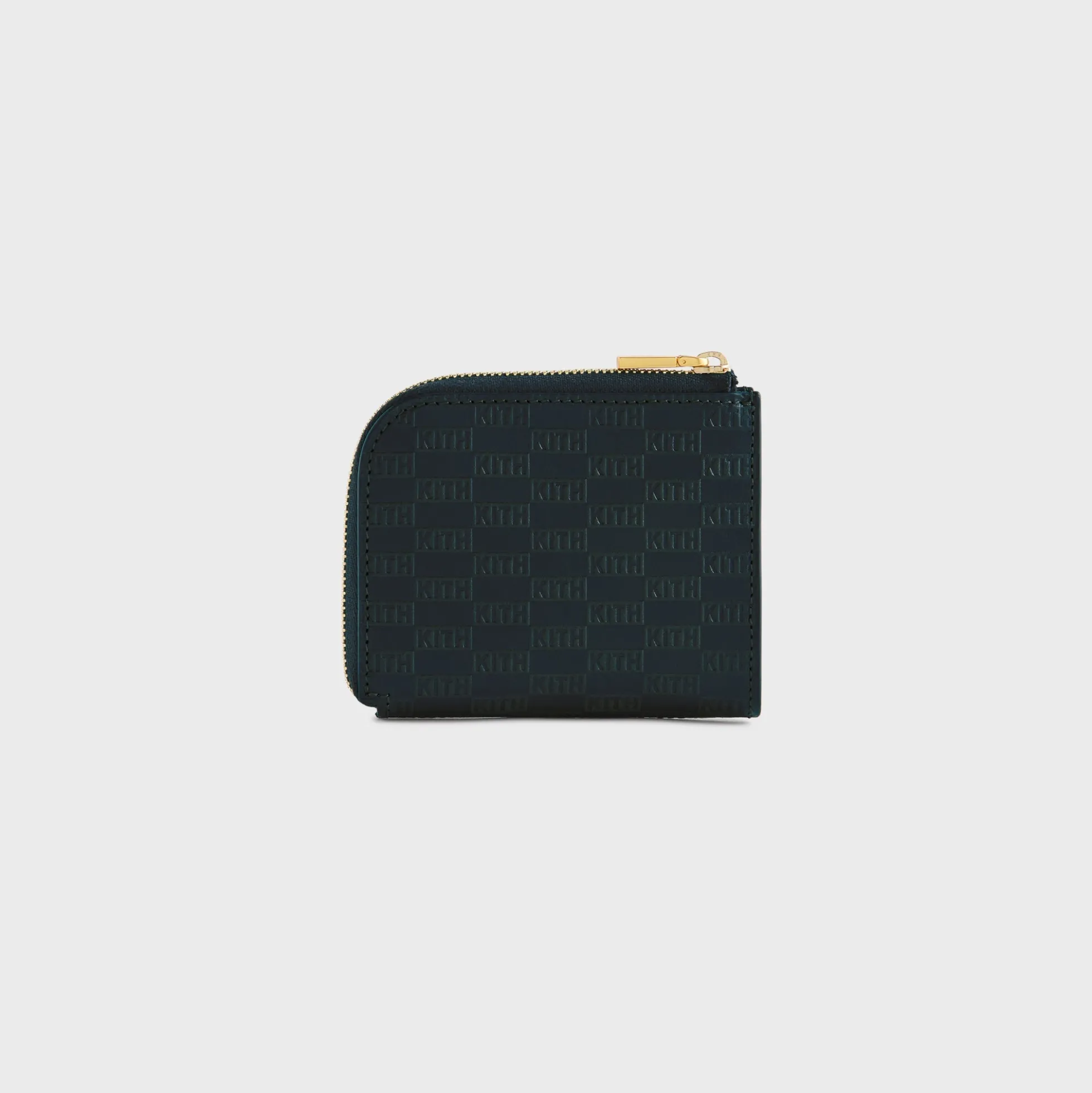 Kith Monogram Vachetta Zip Wallet