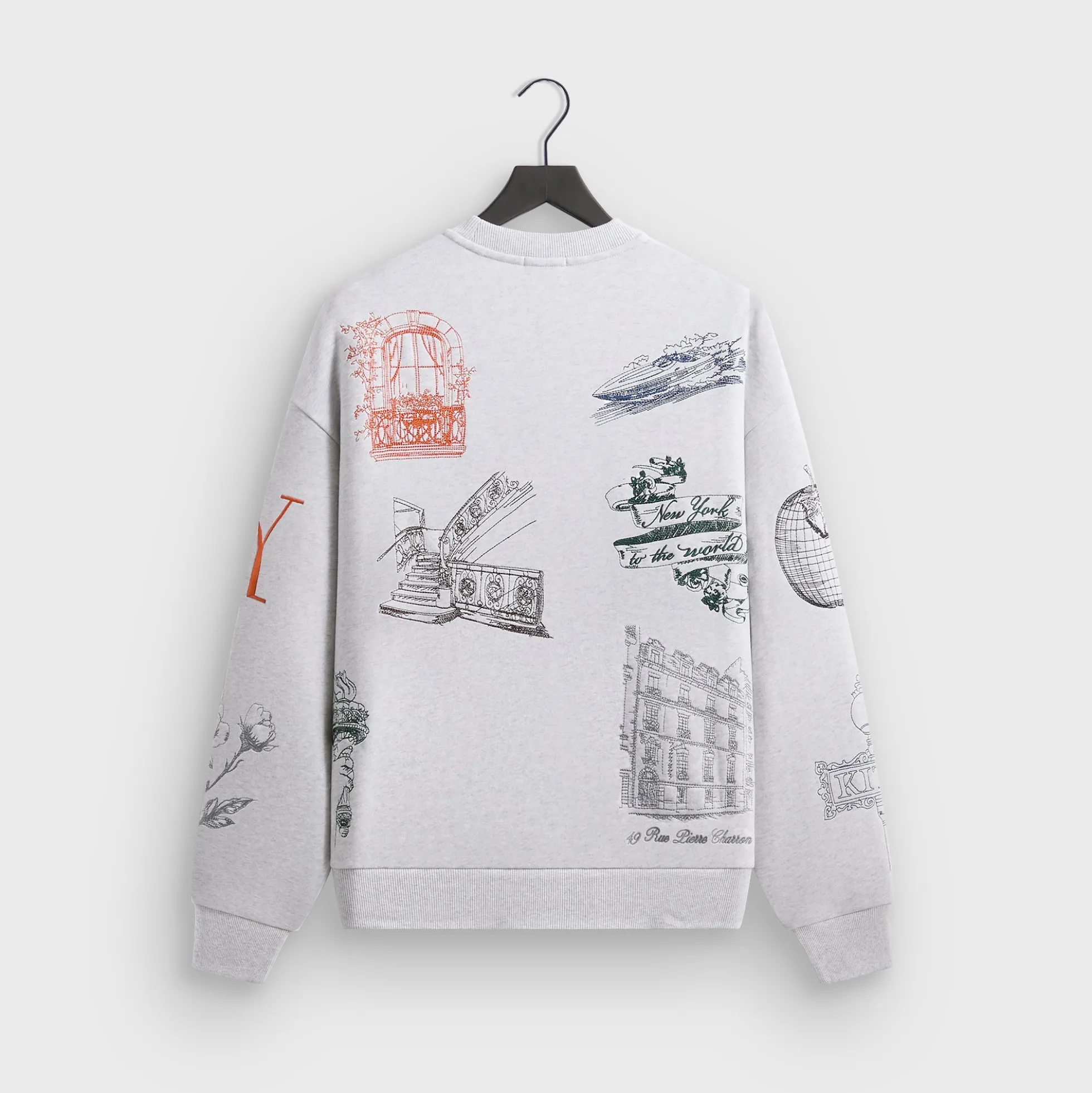 Kith New York To The World Nelson Crewneck