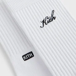 Kith 3-Pack Script Cotton Crew Socks