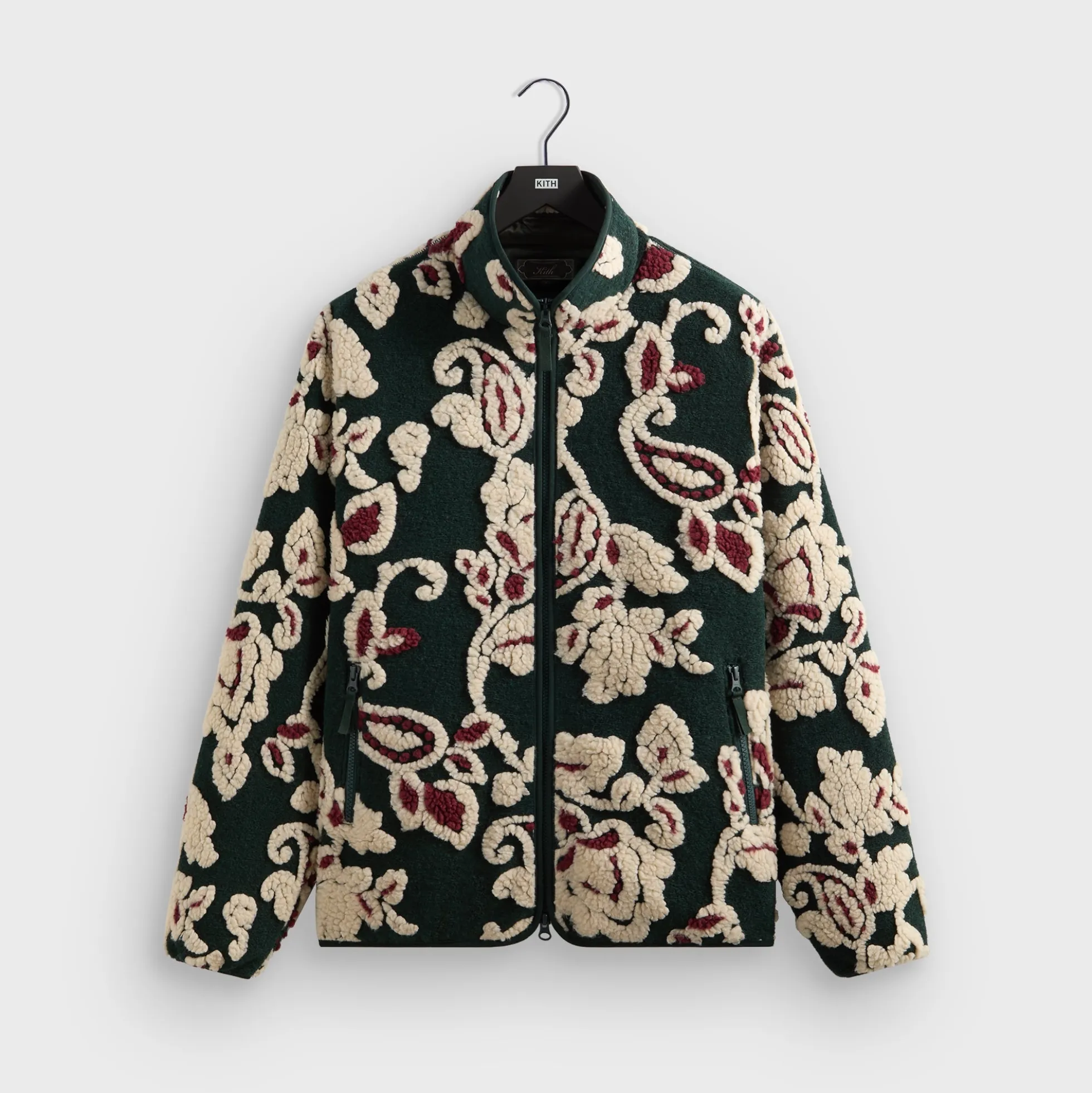 Kith Paisley Vine Sherpa Harper Jacket