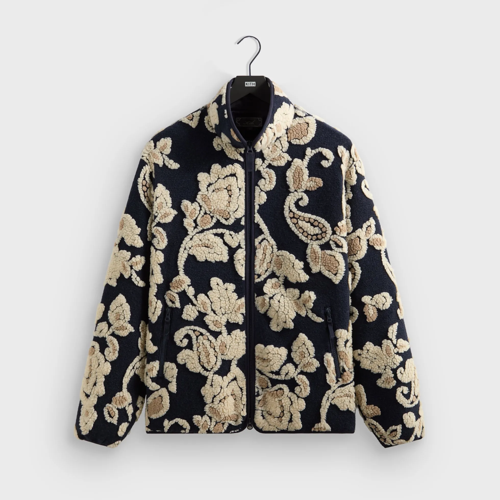 Kith Paisley Vine Sherpa Harper Jacket