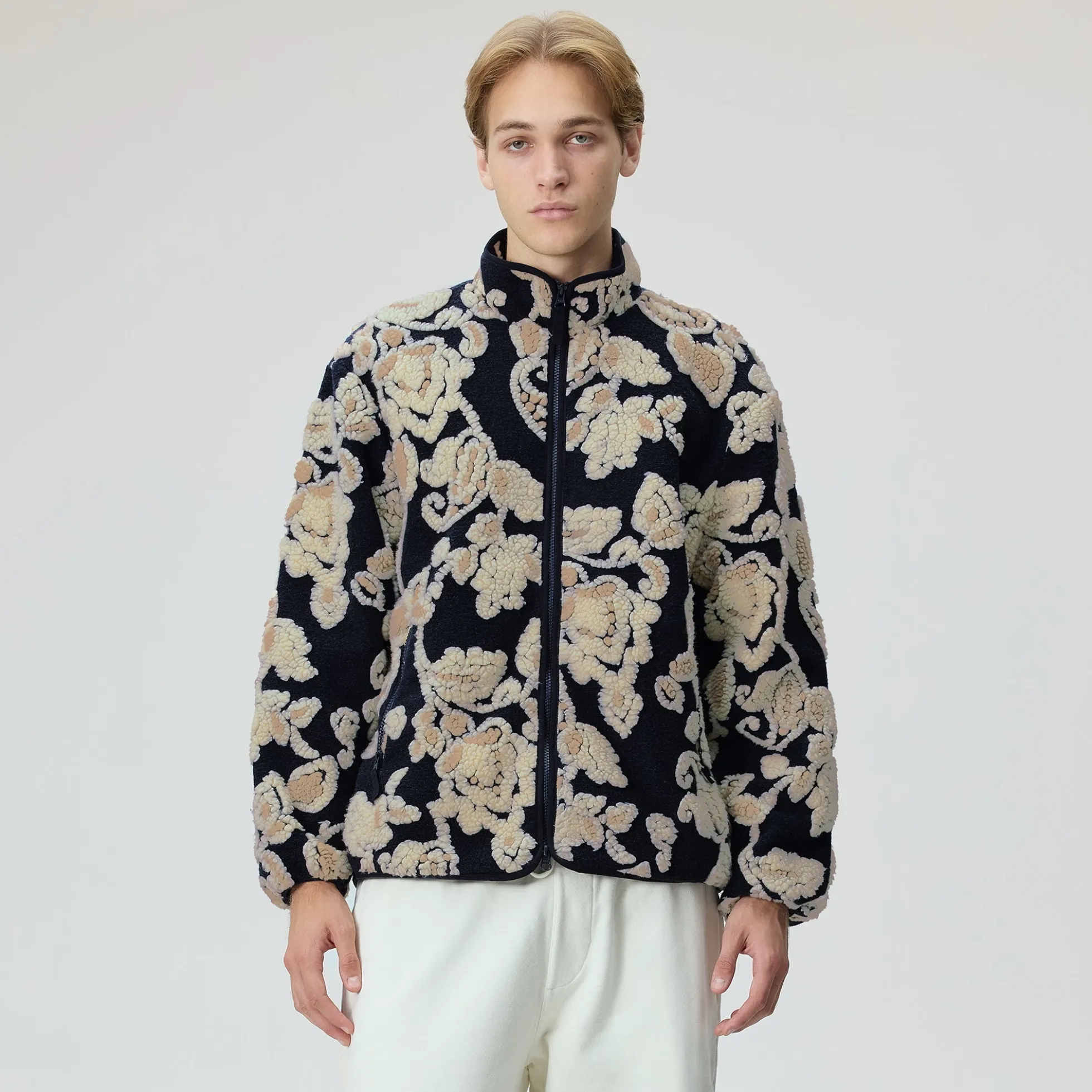 Kith Paisley Vine Sherpa Harper Jacket