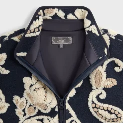 Kith Paisley Vine Sherpa Harper Jacket