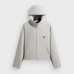 Kith Pinstripe Matteo Zip Up Hoodie