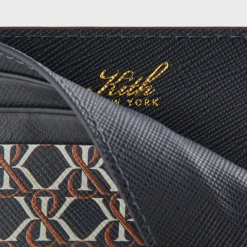 Kith Printed Monogram Card Holder