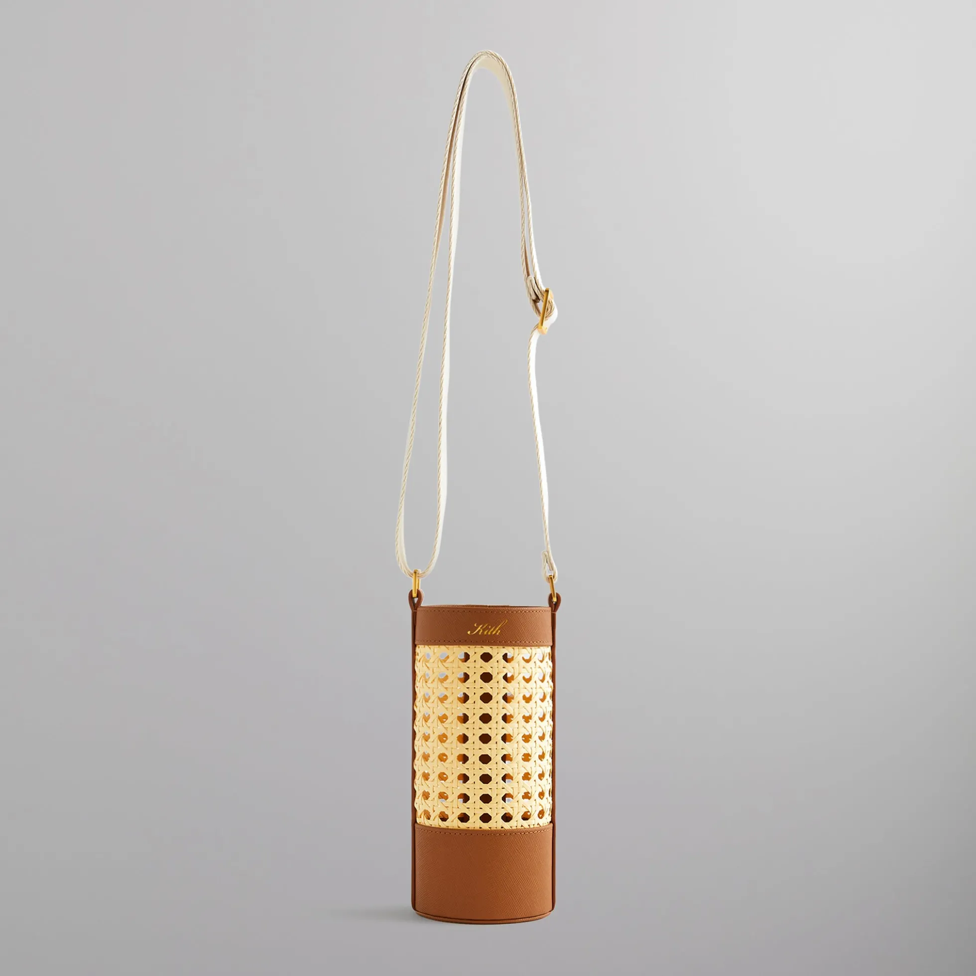Kith Raffia Bottle Holder