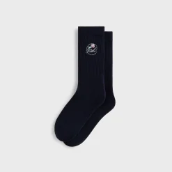 Kith Rose Script Cotton Crew Socks