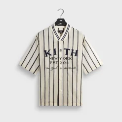 Kith Silk Linen Chenille Stripe Pacey Shirt