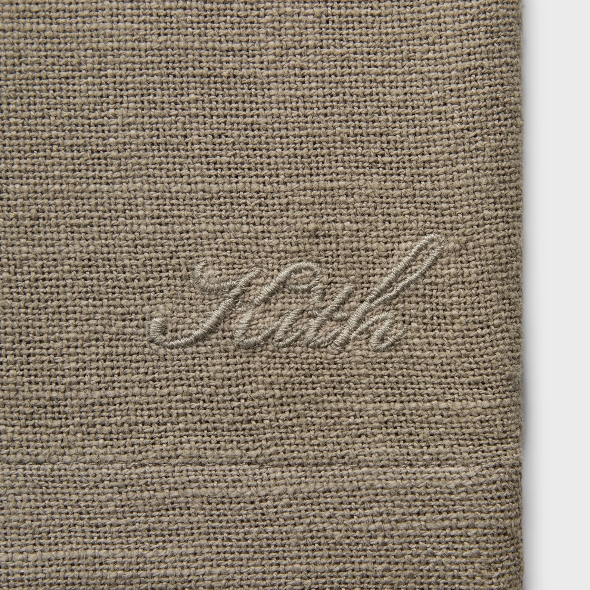 Kith Soft Woven Cropped Beckham Camp Collar Shirt