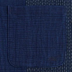 Kith Stitched Patchwork Boxy Collared Overshirt