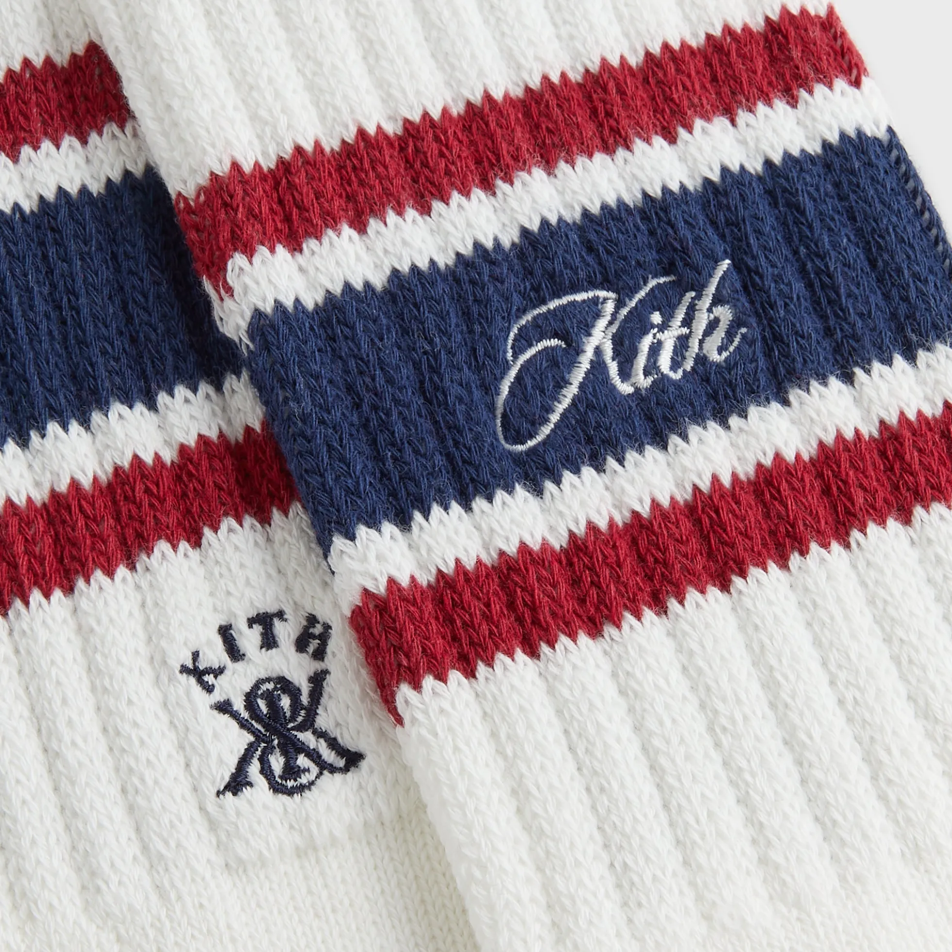 Kith Striped Chunky Crew Socks